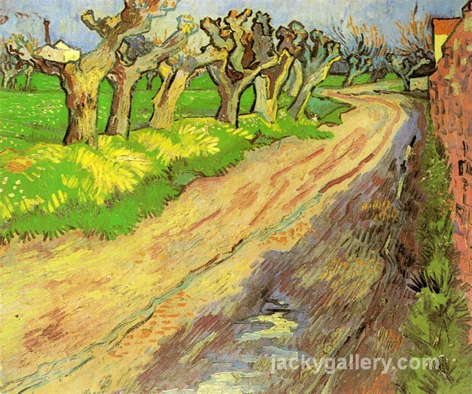 Pollard Willows, Van Gogh painting